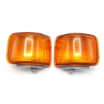 ชุด ไฟหรี่ เสื้อไฟหรี่มุม ข้างซ้าย+ขวา 2 ชิ้น สีส้ม สำหรับ Toyota DYNA BU95 FA101 ปี 1995-1998